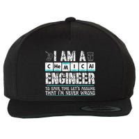 I Am A Chemical Engineer To Save Time LetS Assume Wool Snapback Cap