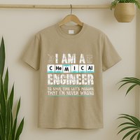 I Am A Chemical Engineer To Save Time LetS Assume T-Shirt