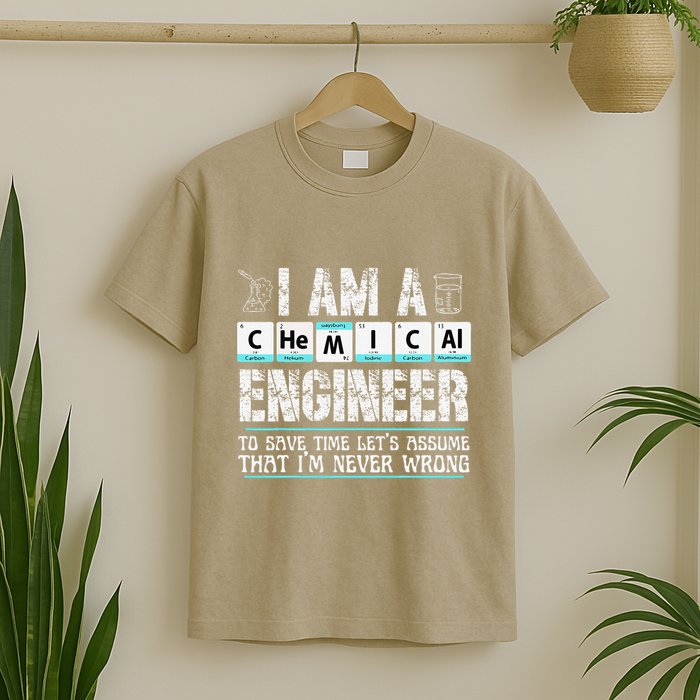 I Am A Chemical Engineer To Save Time LetS Assume T-Shirt