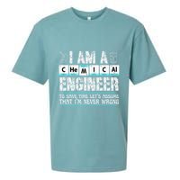 I Am A Chemical Engineer To Save Time LetS Assume Sueded Cloud Jersey T-Shirt