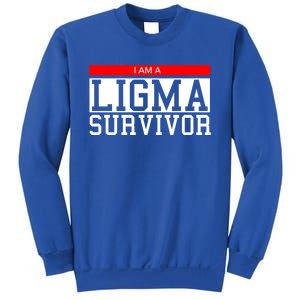 I Am A Ligma Survivor Gamer Dank Meme Theme Meaningful Gift Sweatshirt