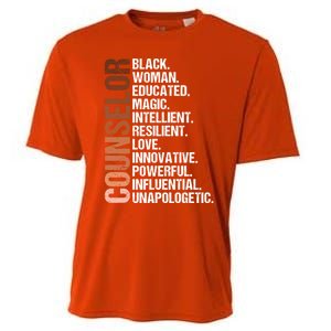 I Am A Black Counselor Juneteenth Black History Month Great Gift Cooling Performance Crew T-Shirt