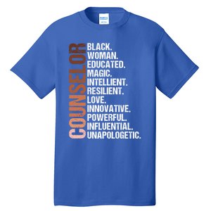 I Am A Black Counselor Juneteenth Black History Month Great Gift Tall T-Shirt