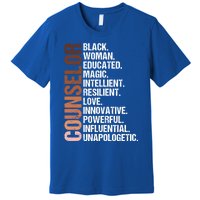 I Am A Black Counselor Juneteenth Black History Month Great Gift Premium T-Shirt