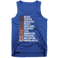 I Am A Black Counselor Juneteenth Black History Month Great Gift Tank Top