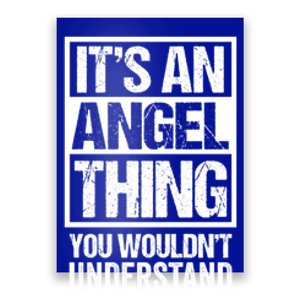 Its An Angel Thing You Wouldnt Understand First Name Gift Poster