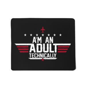 Im An Adult Technically Funny 18th Birthday Mousepad