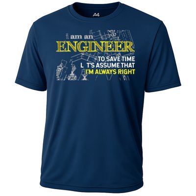 I Am An Engineer Gifts Idea For Any Engineer's Cooling Performance Crew T-Shirt