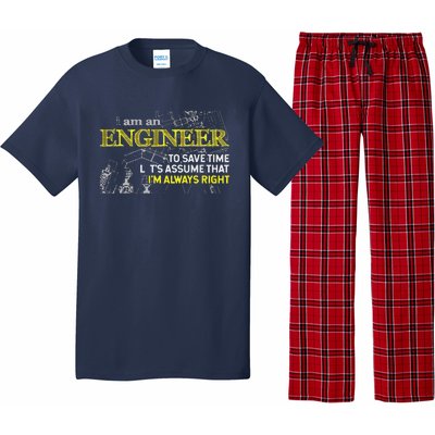 I Am An Engineer Gifts Idea For Any Engineer's Pajama Set