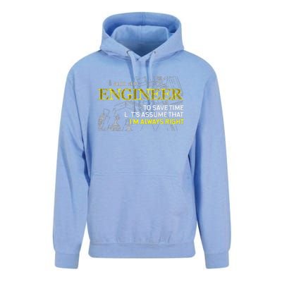 I Am An Engineer Gifts Idea For Any Engineer's Unisex Surf Hoodie