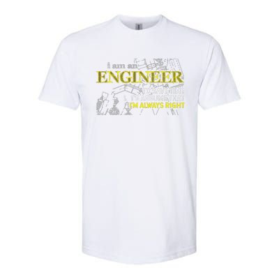 I Am An Engineer Gifts Idea For Any Engineer's Softstyle CVC T-Shirt