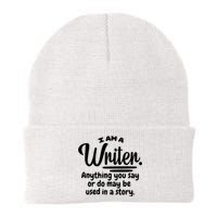 I Am A Writer Funny Author Novelist Novel Writing Poet Gift Knit Cap Winter Beanie