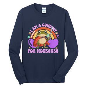 I Am A Conduit For Nonsense Frog Knight Tall Long Sleeve T-Shirt