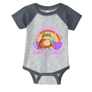 I Am A Conduit For Nonsense Frog Knight Infant Baby Jersey Bodysuit