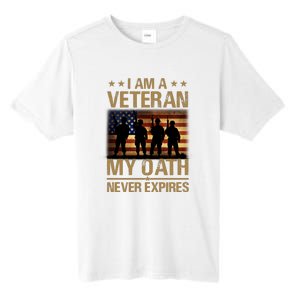 I Am A Veteran Tall Fusion ChromaSoft Performance T-Shirt