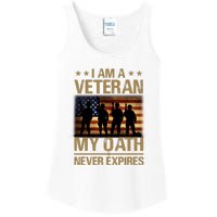 I Am A Veteran Ladies Essential Tank