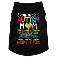 I Am An Autism Mom My Wallet Is Empty And My Heart Is Full Doggie Tank