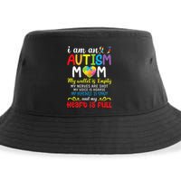 I Am An Autism Mom My Wallet Is Empty And My Heart Is Full Sustainable Bucket Hat