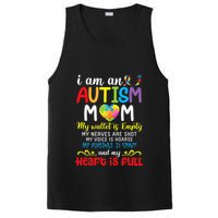 I Am An Autism Mom My Wallet Is Empty And My Heart Is Full PosiCharge Competitor Tank
