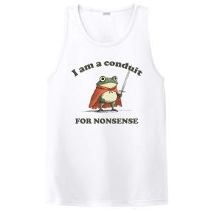 I Am A Conduit For Nonsense Funny Frog PosiCharge Competitor Tank