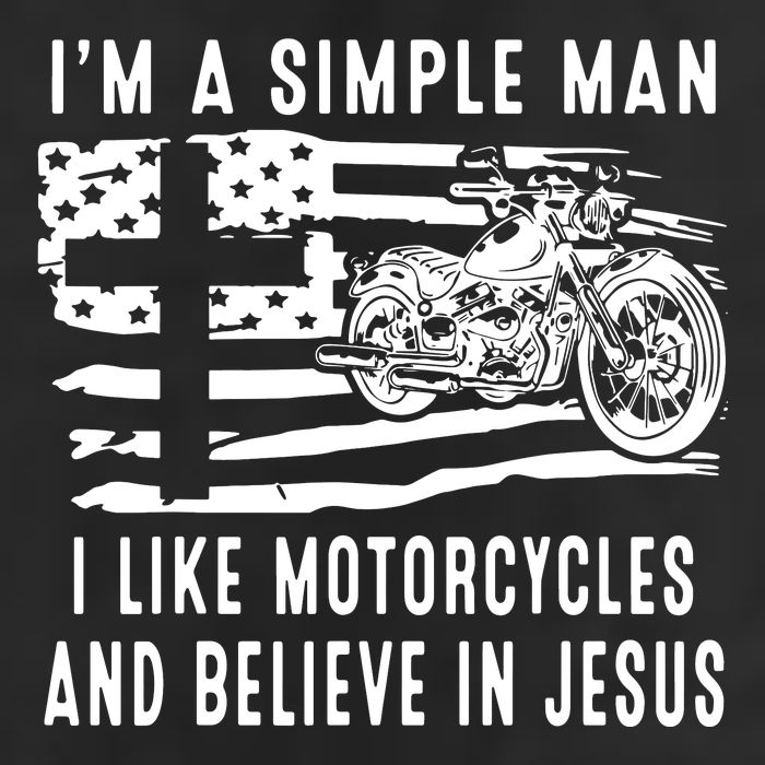 I Am A Simple Man I Like Motorcycles And Believe In Jesus Tumbler