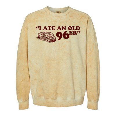 I Ate A 96er Colorblast Crewneck Sweatshirt