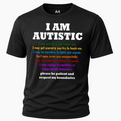 I Am Autistic Please Be Patient Performance Shirt