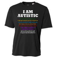 I Am Autistic Please Be Patient Cooling Performance Crew T-Shirt