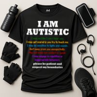 I Am Autistic Please Be Patient Cooling Performance Crew T-Shirt