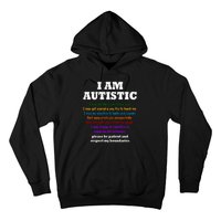 I Am Autistic Please Be Patient Hoodie