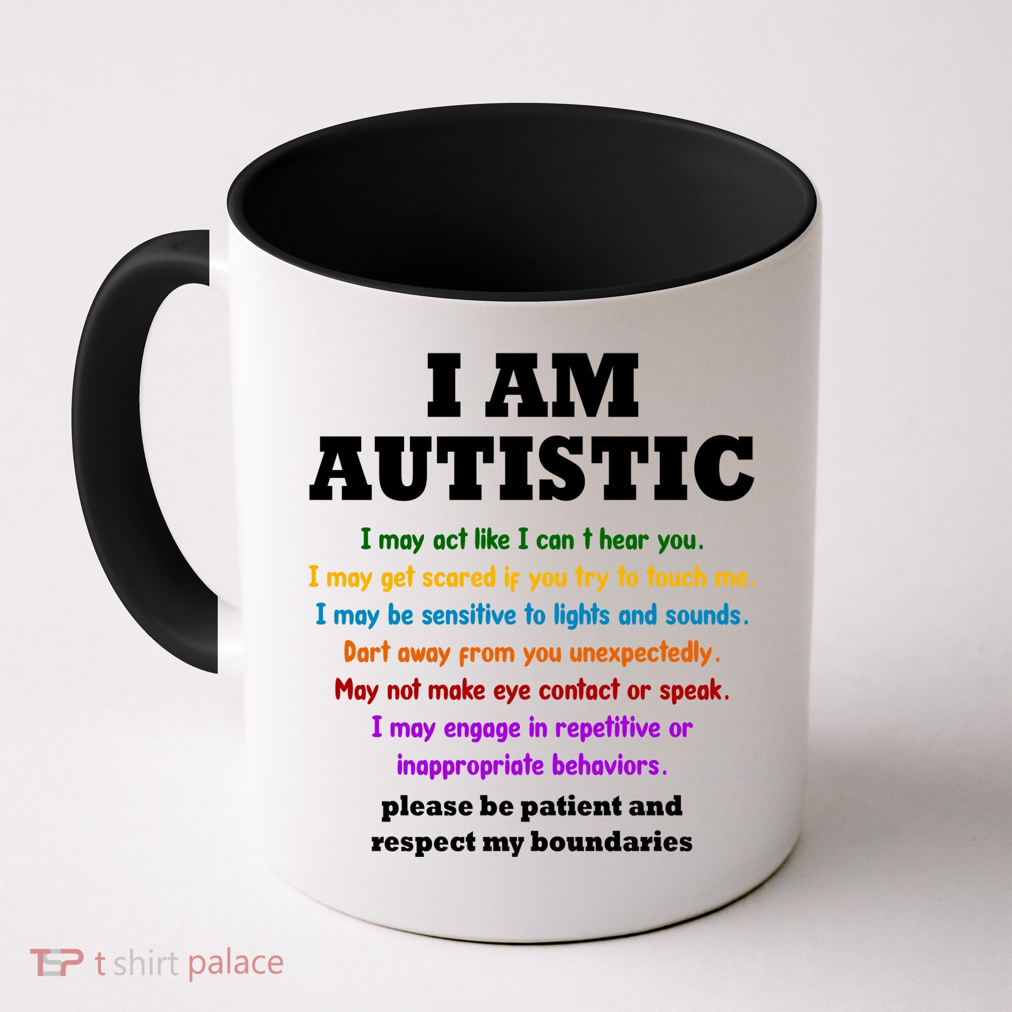 I Am Autistic Please Be Patient Mug