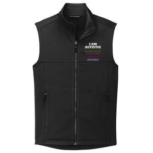 I Am Autistic Please Be Patient Collective Smooth Fleece Vest