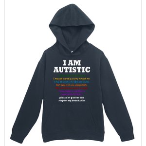 I Am Autistic Please Be Patient Urban Pullover Hoodie