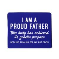 I Am A Proud Father Funny Athiest Dad Gift Mousepad