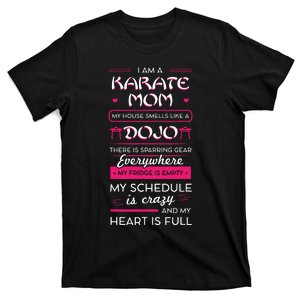 I Am A Karate Mom Japanese Martial Arts Mothers Day Gift T-Shirt