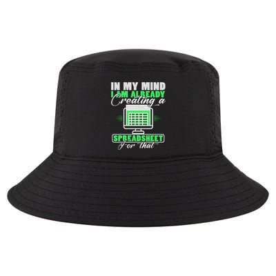 I Am Already Creating A Spreadsheet Excel Accountant Cool Comfort Performance Bucket Hat