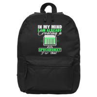I Am Already Creating A Spreadsheet Excel Accountant 16 in Basic Backpack