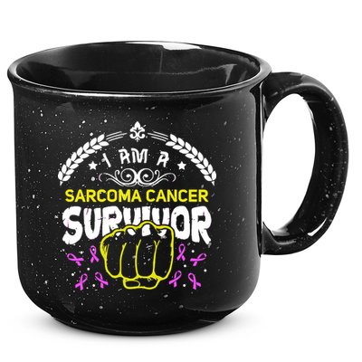 I Am A Sarcoma Cancer Survivor For Support Cancer Survivor Cute Gift 15oz Campfire Ceramic Mug