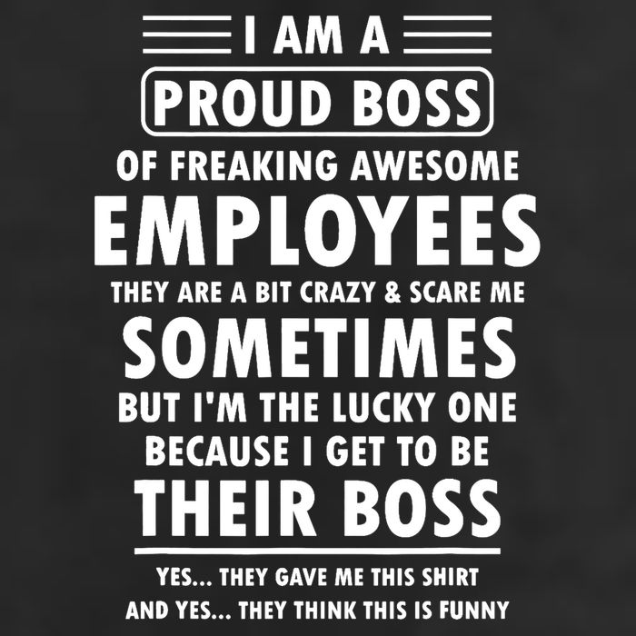 I Am A Proud Boss Of Freaking Awesome Employees Funny Boss 11oz C Handle Ceramic Mug