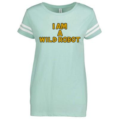 I Am A Wild Robot Enza Ladies Jersey Football T-Shirt