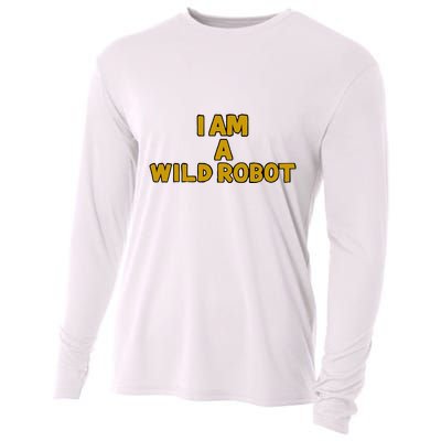 I Am A Wild Robot Cooling Performance Long Sleeve Crew