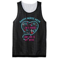 I Am A Nurse This Is My Week Happy Nurse Week May 6-12 Mesh Reversible Basketball Jersey Tank