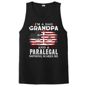 I Am A Dad Granpa And A Paralegal Nothing Scares Me Fathers Day Gift PosiCharge Competitor Tank