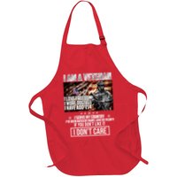 I Am A Veteran If You Don't Like It I Don't Care Apron