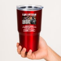I Am A Veteran If You Don't Like It I Don't Care Tumbler
