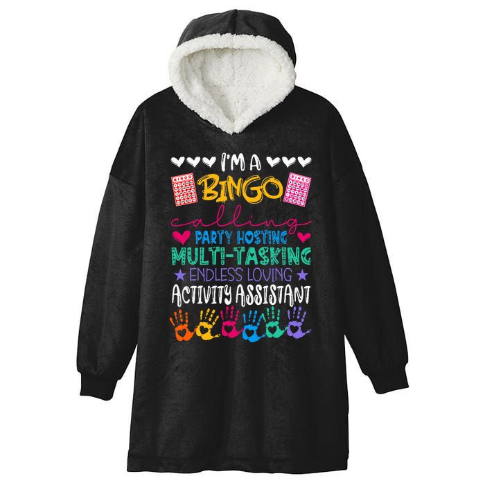 IM Activity Assistant National Activity Professionals Week Hooded Wearable Blanket