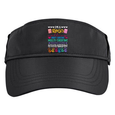 IM Activity Assistant National Activity Professionals Week Adult Drive Performance Visor