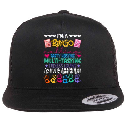 IM Activity Assistant National Activity Professionals Week Flat Bill Trucker Hat