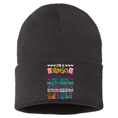 IM Activity Assistant National Activity Professionals Week Sustainable Knit Beanie