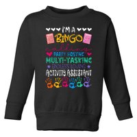 IM Activity Assistant National Activity Professionals Week Toddler Sweatshirt